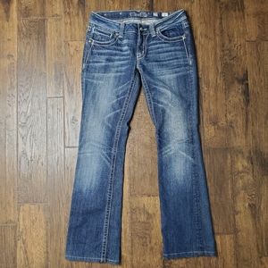 Miss Me JP5327B Fleur-de-lis Bootcut Jeans